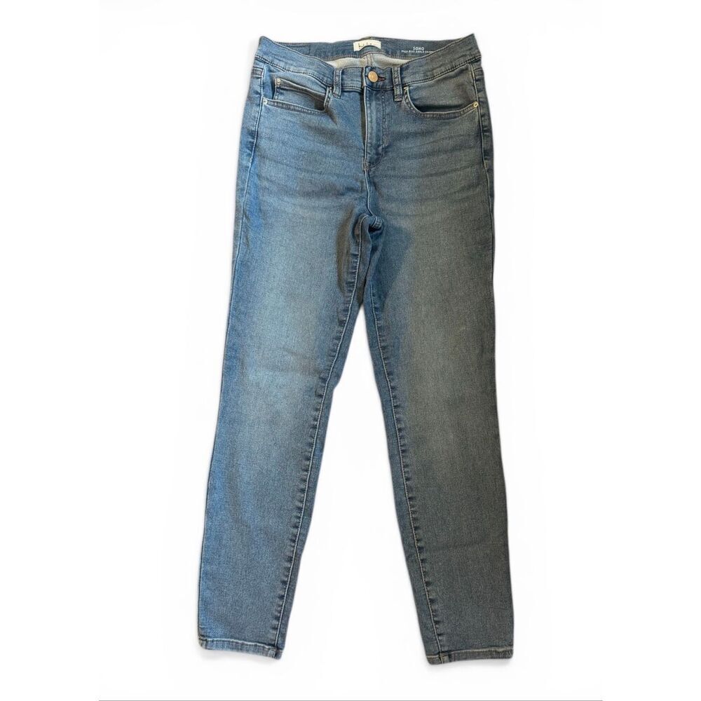 Nicole Miller SoHo High Rise Ankle Skinny